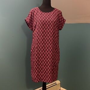 Boden Pink Floral Dress Size 6